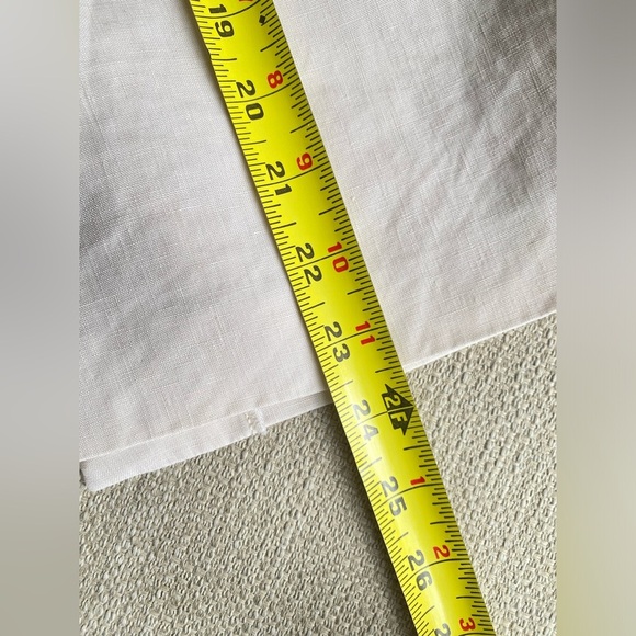 MaxMara Skirt Women’s 6 100% Linen Skirt Cream - Picture 6 of 8